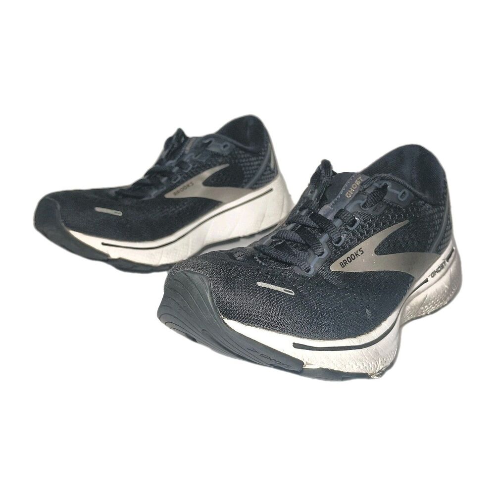 Brooks Ghost 14 Women's Size 6.5 B Black Running Shoes Sneakers 1203561B057